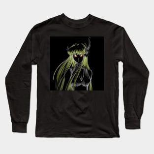 shadow athena goddess Long Sleeve T-Shirt